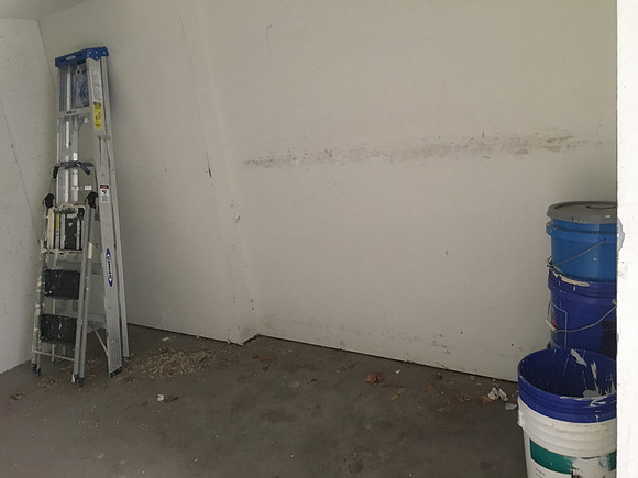 Trash room.